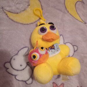 Five Nights At Freddy's Chica Plush Keychain